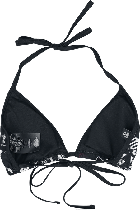 Haut de bikini  de Rock Rebel by EMP - S à XXL - pour Femme - noir - Rock Rebel by EMP - View 2