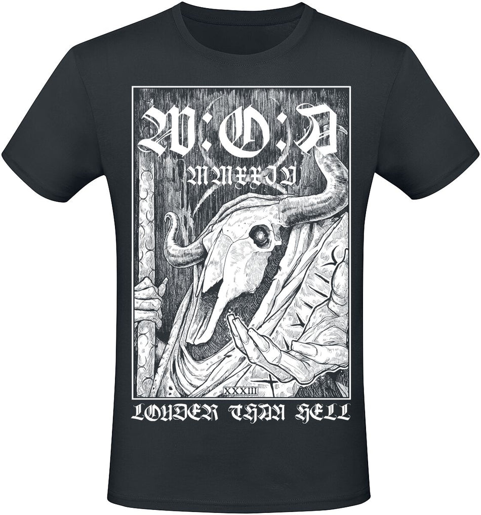 T-Shirt Manches courtes  de Wacken Open Air - Summon Holy Ground - Hell - S à L - pour Homme - noir - Wacken Open Air