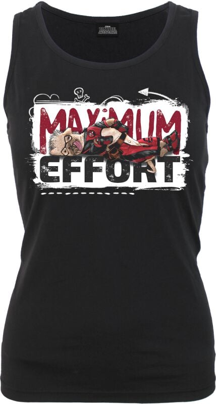 Top  de Deadpool - Deadpool - Maximum Effort - S à XXL - pour Femme - noir - Deadpool