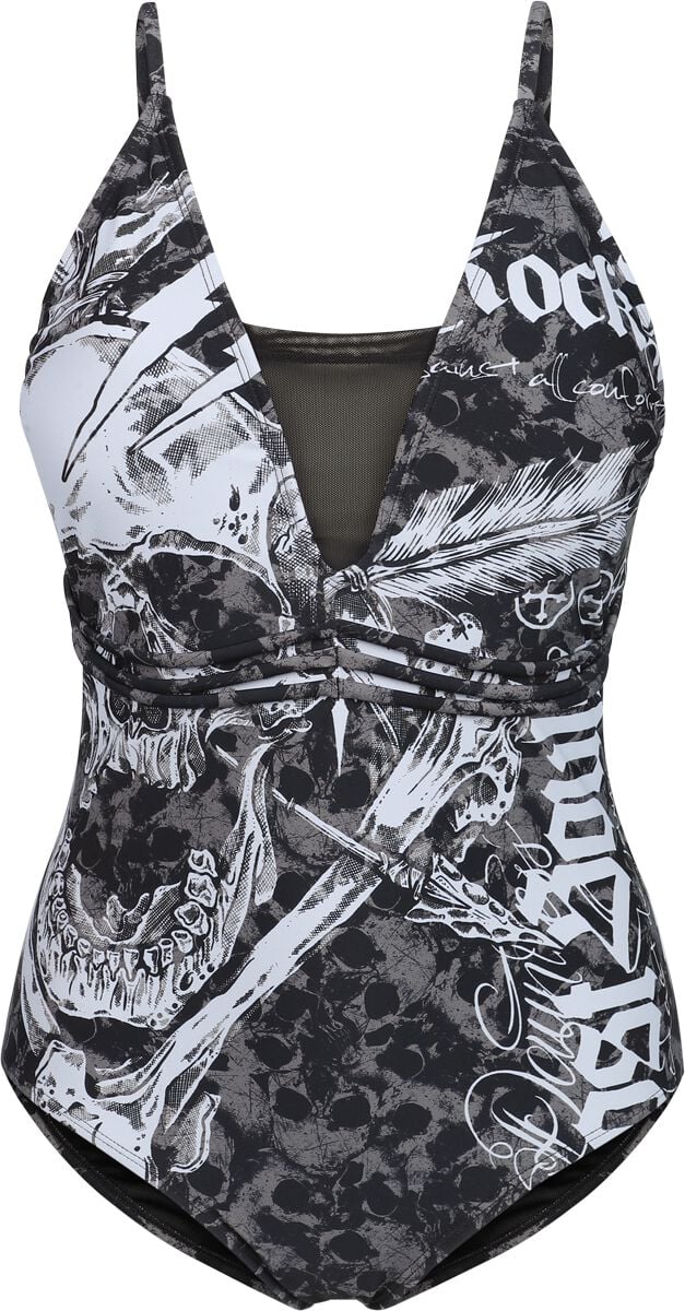 Maillots de bain  de Rock Rebel by EMP - S à XL - pour Femme - olive - Rock Rebel by EMP