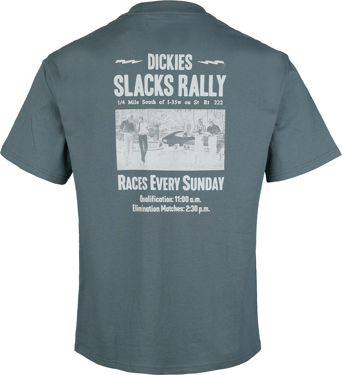 T-Shirt Manches courtes  de Dickies - SLACK RALLY - T-SHIRT - S à L - pour Homme - gris - Dickies - View 2