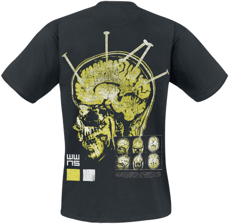 T-Shirt Manches courtes  de Wage War - XRayNail5 - S à 4XL - pour Homme - noir - Wage War - View 2