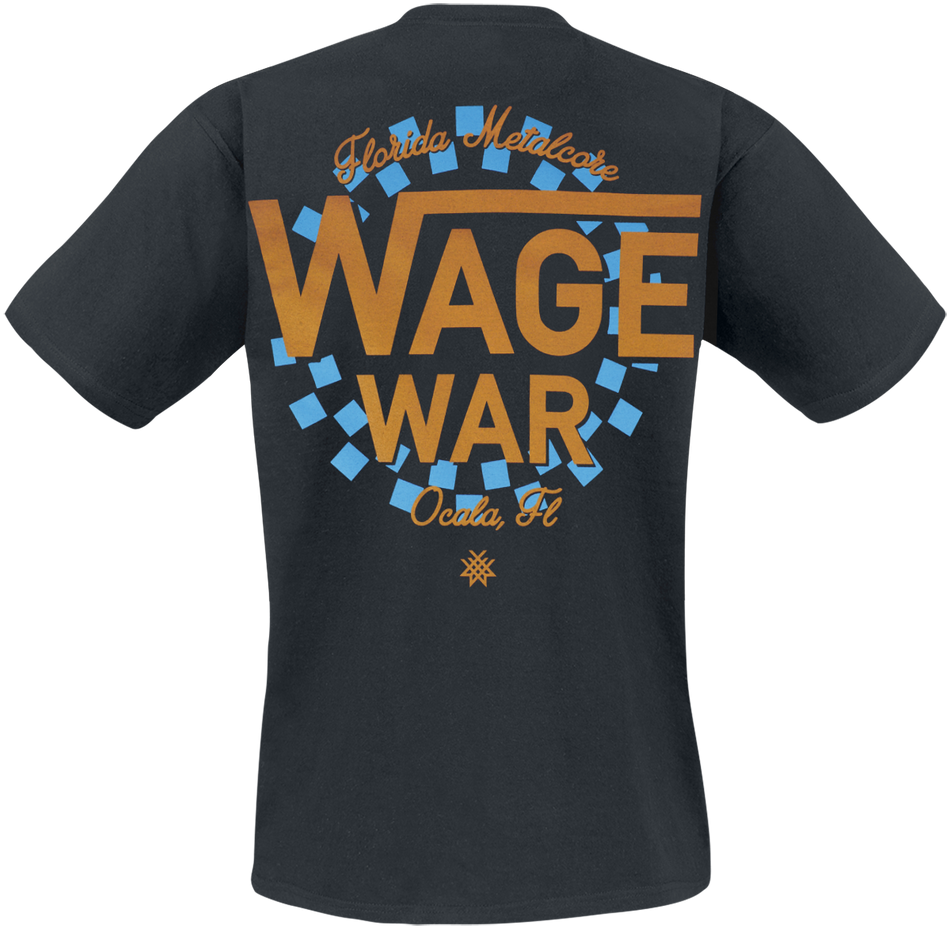 T-Shirt Manches courtes  de Wage War - MetalcoreX - S à 4XL - pour Homme - noir - Wage War - View 2