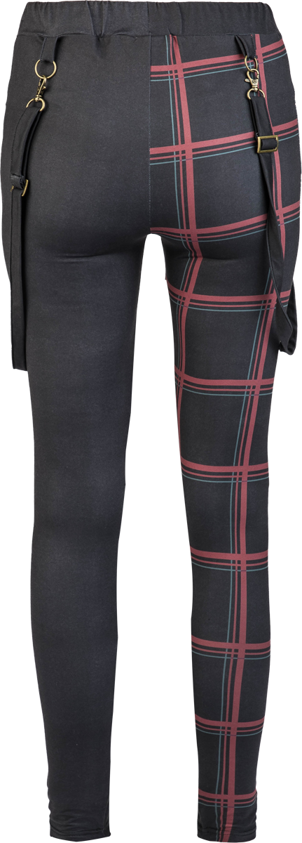 Legging  de Harry Potter - DA Grunge Collection - Hogwarts - S à XXL - pour Femme - multicolore - Harry Potter - View 2