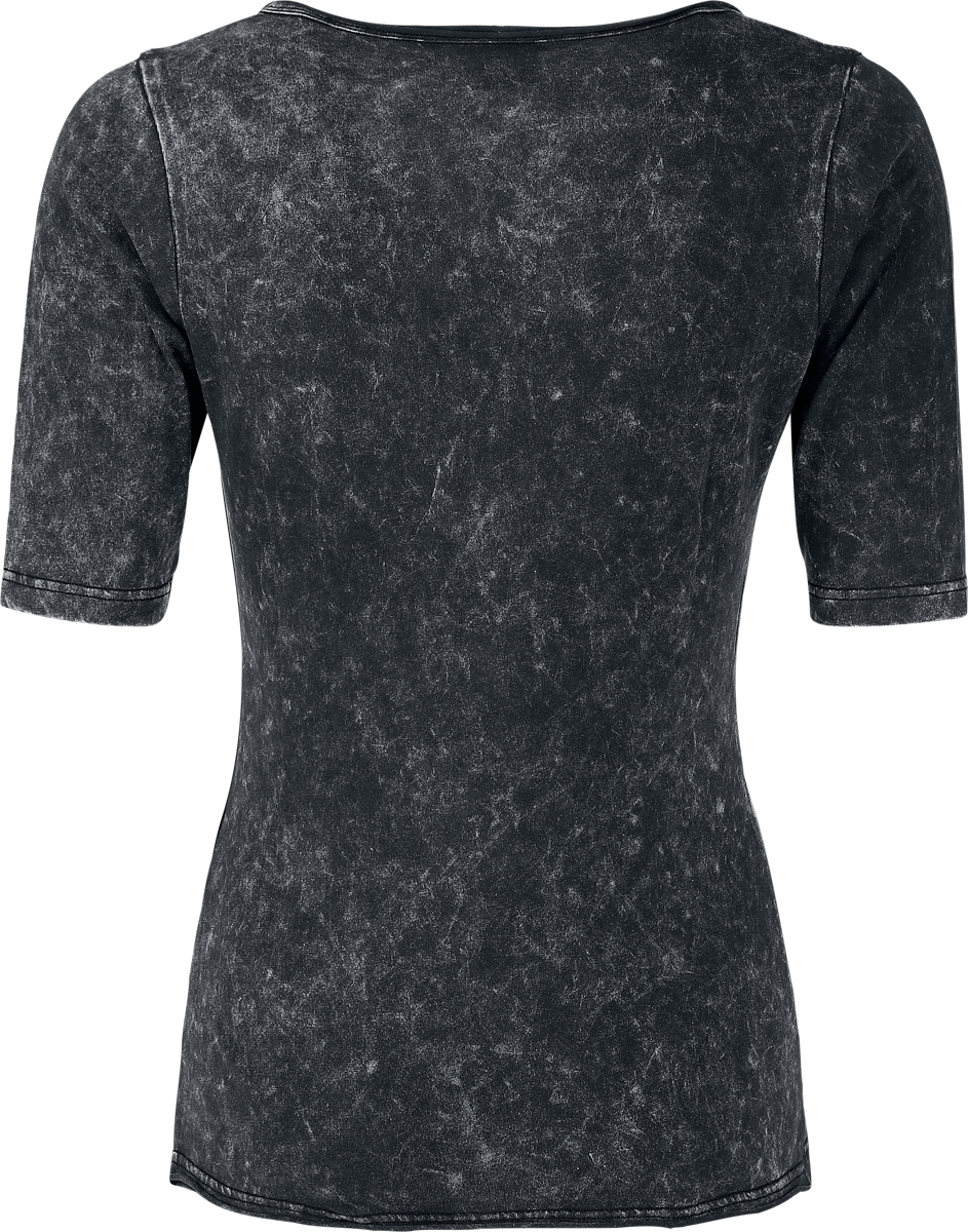 T-shirt manches longues  de Harry Potter - DA Grunge Collection - Felix Felicis - S à XXL - pour Femme - noir - Harry Potter - View 2