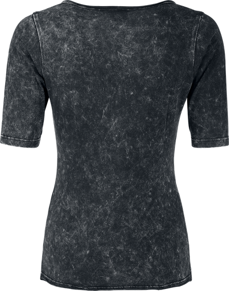 T-shirt manches longues  de Harry Potter - DA Grunge Collection - Felix Felicis - S à XXL - pour Femme - noir - Harry Potter - View 2