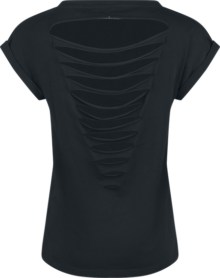 T-Shirt Manches courtes  de Harry Potter - Collection DA Grunge - Brillant but Scary - S à XXL - pour Femme - noir - Harry Potter - View 2