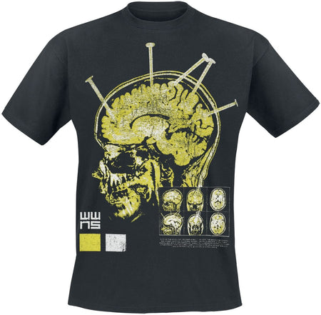 T-Shirt Manches courtes  de Wage War - XRayNail5 - S à XXL - pour Homme - noir - Wage War