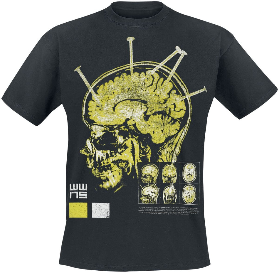 T-Shirt Manches courtes  de Wage War - XRayNail5 - S à XXL - pour Homme - noir - Wage War