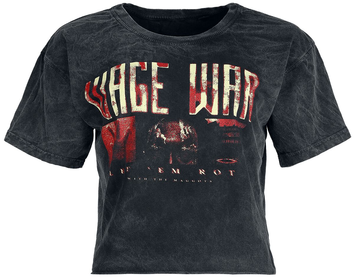 T-Shirt Manches courtes  de Wage War - Nail5 - S à XXL - pour Femme - anthracite - Wage War