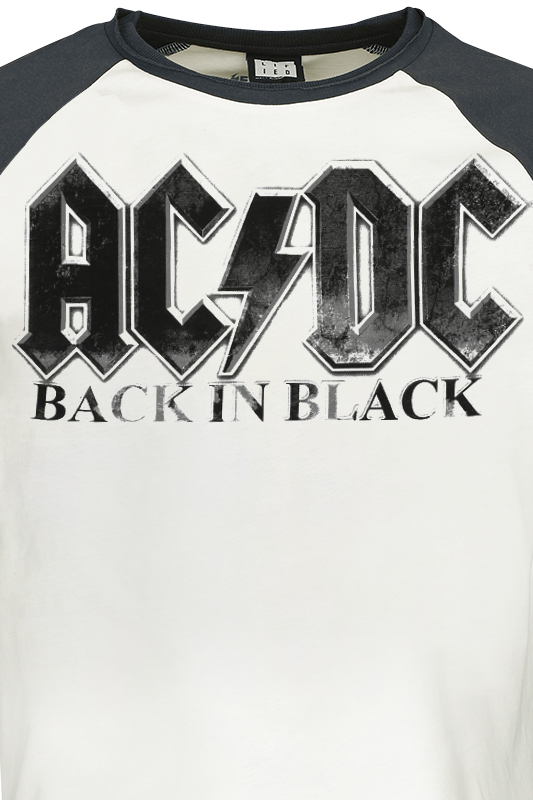 T-shirt manches longues  de AC/DC - Amplified Collection - Back In Black - S à 3XL - pour Homme - multicolore - AC/DC - View 2