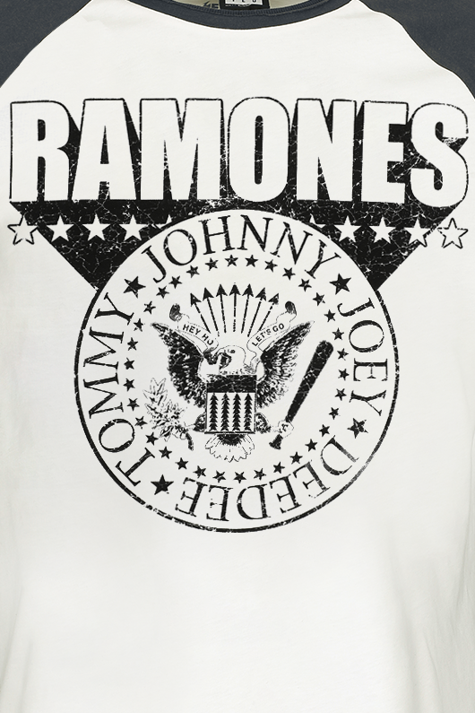 T-shirt manches longues  de Ramones - Amplified Collection - 3D Crest - S à 3XL - pour Homme - multicolore - Ramones - View 2