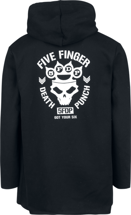 Gilets & Ponchos  de Five Finger Death Punch - Got your six - S à XXL - pour Homme - noir - Five Finger Death Punch - View 2