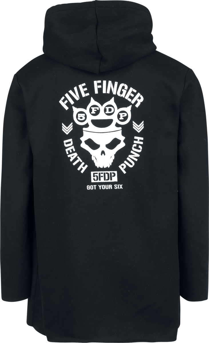 Gilets & Ponchos  de Five Finger Death Punch - Got your six - S à XXL - pour Homme - noir - Five Finger Death Punch - View 2