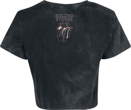 T-Shirt Manches courtes  de The Rolling Stones - Glass Logo - S à 4XL - pour Femme - anthracite - The Rolling Stones - View 2
