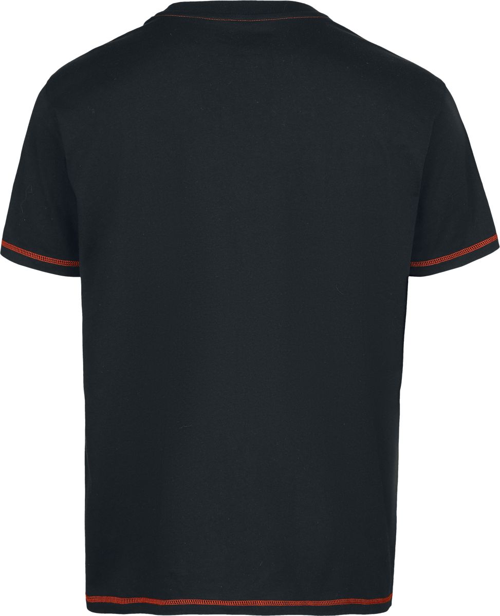 T-Shirt Manches courtes  de Snoopy - Cool Blooded - S à XXL - pour Homme - noir - Snoopy - View 2