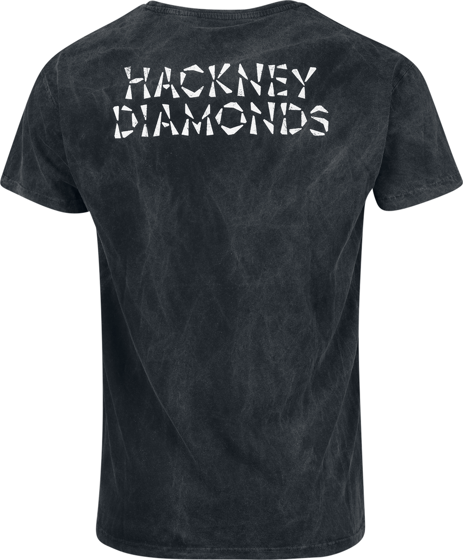 T-Shirt Manches courtes  de The Rolling Stones - Hackney Diamonds Tongue - S à 4XL - pour Homme - anthracite - The Rolling Stones - View 2