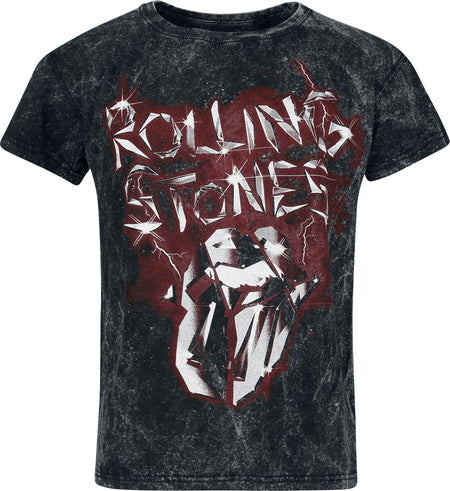 T-Shirt Manches courtes  de The Rolling Stones - Smoke - S à 4XL - pour Homme - anthracite - The Rolling Stones