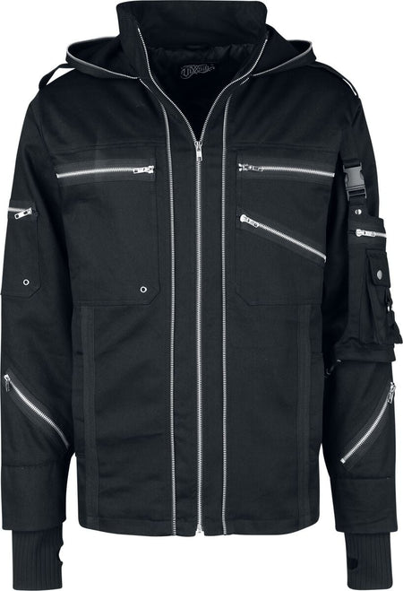 Veste mi-saison Gothic de Vixxsin - Darien Jacket - S à 3XL - pour Homme - noir - Vixxsin