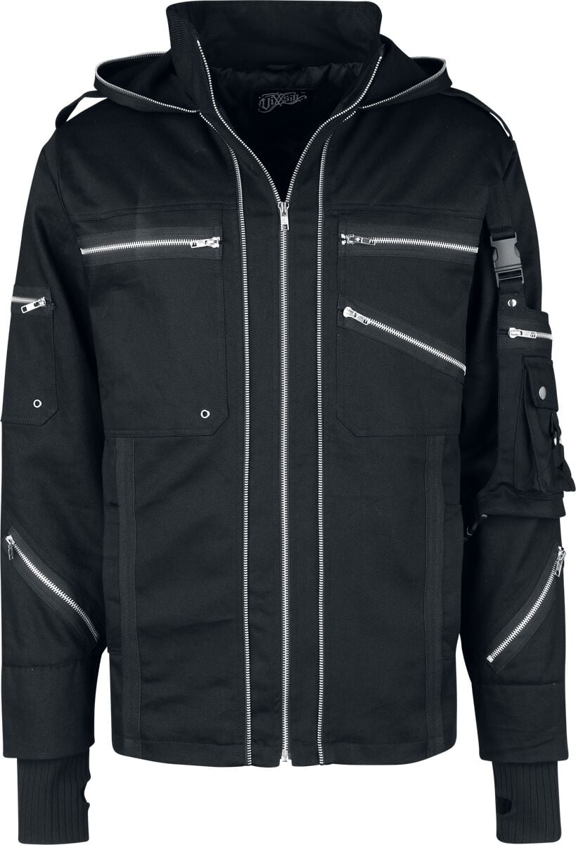 Veste mi-saison Gothic de Vixxsin - Darien Jacket - S à 3XL - pour Homme - noir - Vixxsin