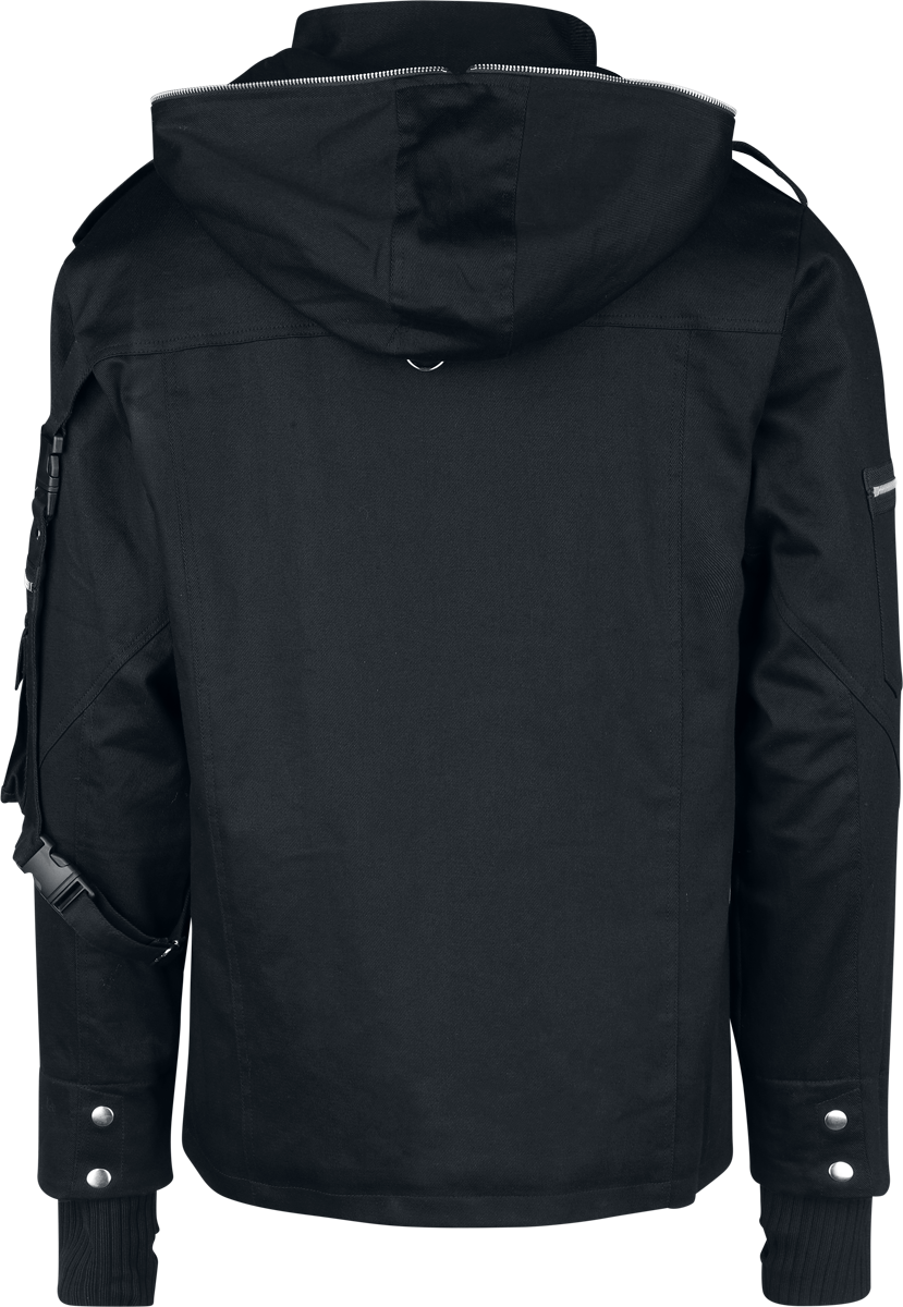 Veste mi-saison Gothic de Vixxsin - Darien Jacket - S à 3XL - pour Homme - noir - Vixxsin - View 2