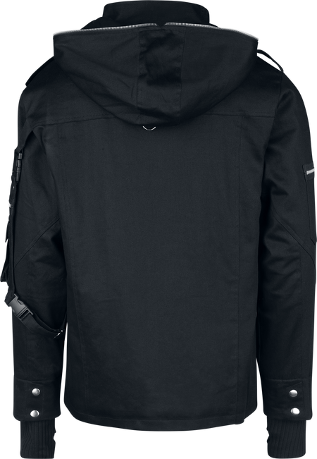 Veste mi-saison Gothic de Vixxsin - Darien Jacket - S à 3XL - pour Homme - noir - Vixxsin - View 2