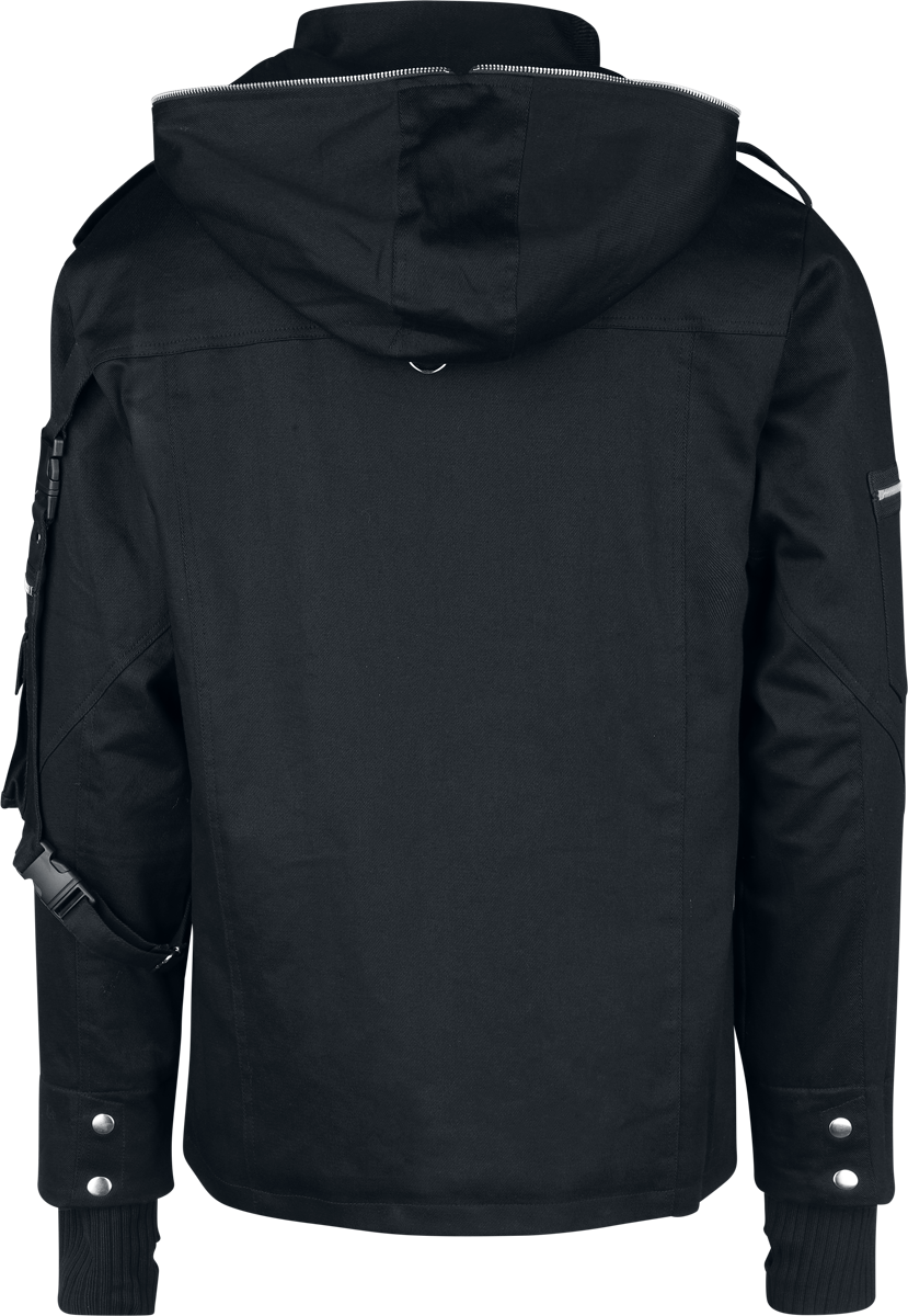 Veste mi-saison Gothic de Vixxsin - Darien Jacket - S à 3XL - pour Homme - noir - Vixxsin - View 2