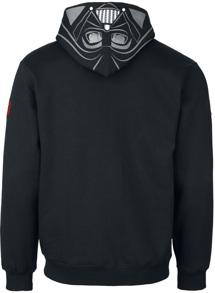Sweat-shirt zippé à capuche Disney de Star Wars - Dark Vador - M à XXL - pour Homme - noir - Star Wars - View 2