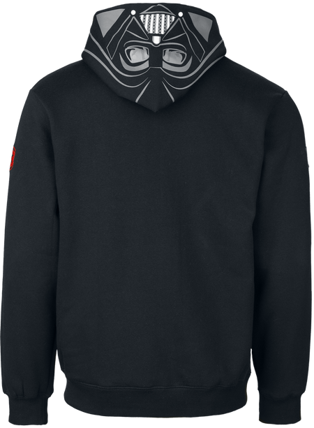 Sweat-shirt zippé à capuche Disney de Star Wars - Dark Vador - M à XXL - pour Homme - noir - Star Wars - View 2