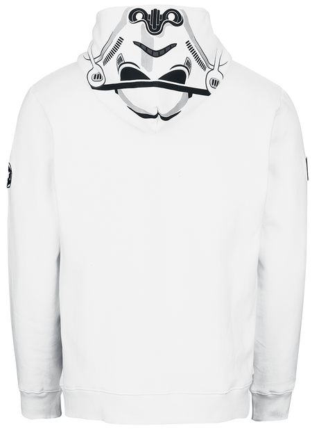 Sweat-shirt zippé à capuche Disney de Star Wars - Stormtrooper - M à XXL - pour Homme - multicolore - Star Wars - View 2