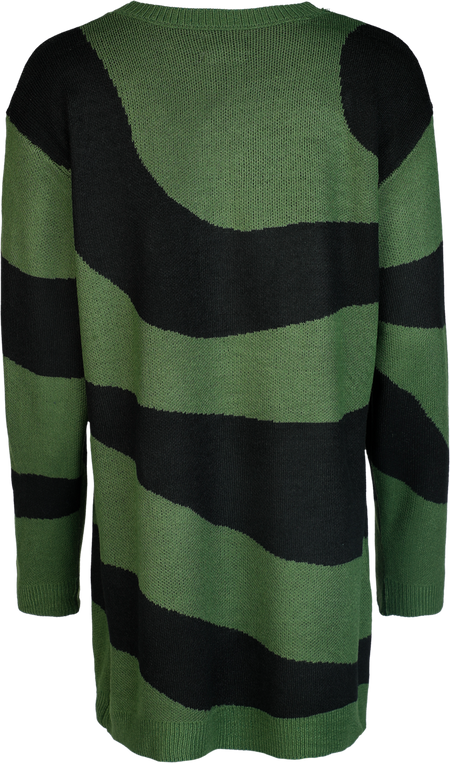 Gilets & Ponchos Gothic de Innocent - Tidal Cardigan - XS à XXL - pour Femme - noir/vert - innocent - View 2