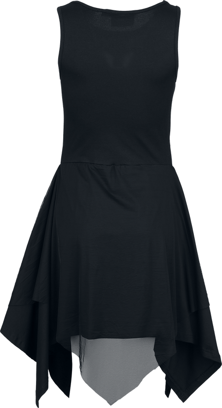 Robe courte Gothic de Poizen Industries - Helmi Dress - XS à 4XL - pour Femme - noir - Poizen Industries - View 2