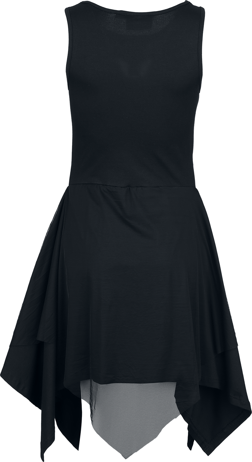 Robe courte Gothic de Poizen Industries - Helmi Dress - XS à 3XL - pour Femme - noir - Poizen Industries - View 2