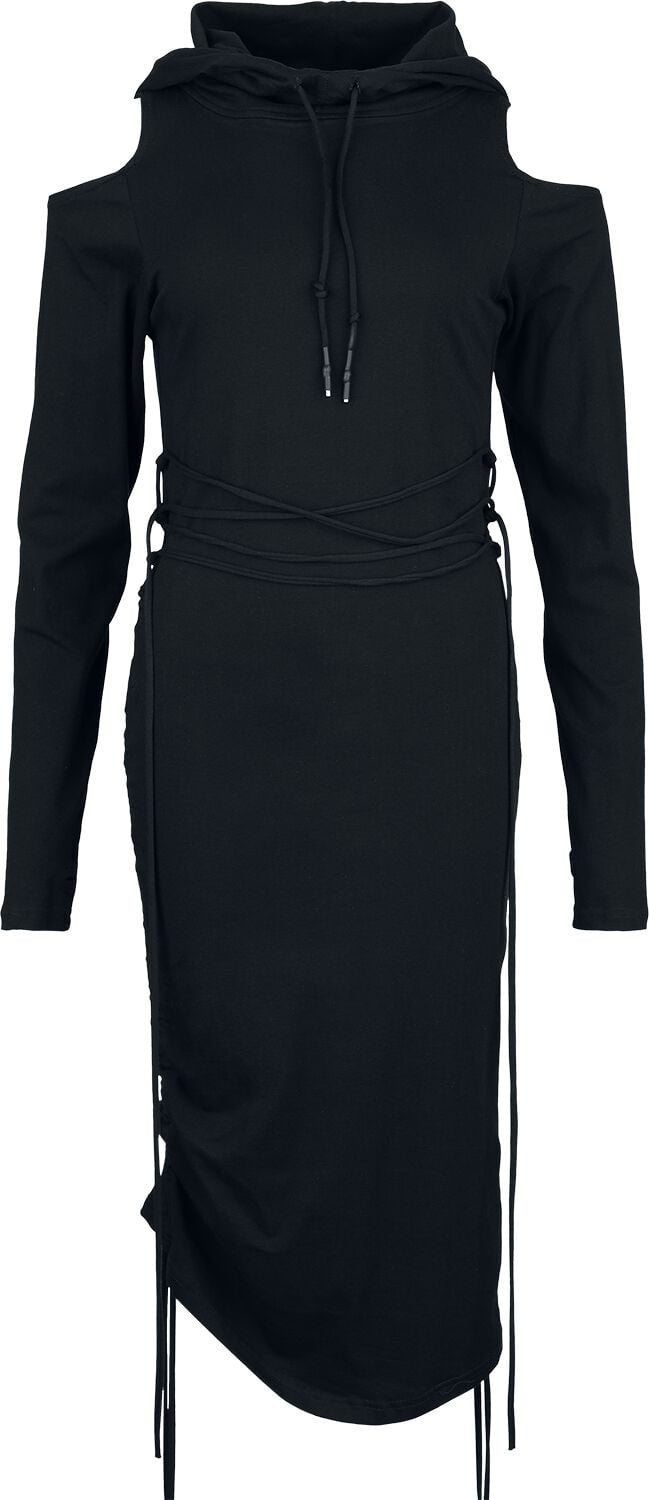 Robe longue Gothic de Poizen Industries - Jorie Dress - XS à 4XL - pour Femme - noir - Poizen Industries