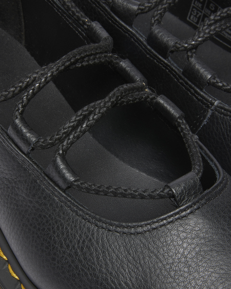 Ballerines  de Dr. Martens - Elphie II Black Virginia - EU37 à EU40 - pour Femme - noir - Dr. Martens - View 2