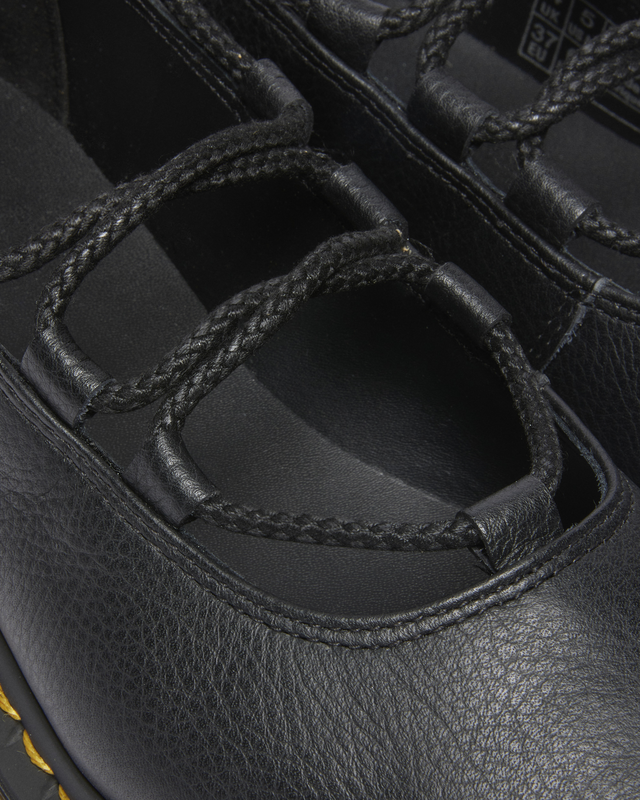 Ballerines  de Dr. Martens - Elphie II Black Virginia - EU39 à EU40 - pour Femme - noir - Dr. Martens - View 2