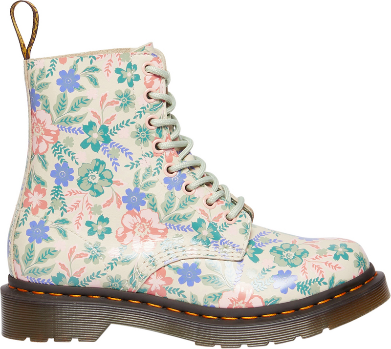 Bottes  de Dr. Martens - 1460 Pascal Cloud Cream+Multi Genix Nappa - EU36 à EU37 - pour Femme - multicolore - Dr. Martens - View 2