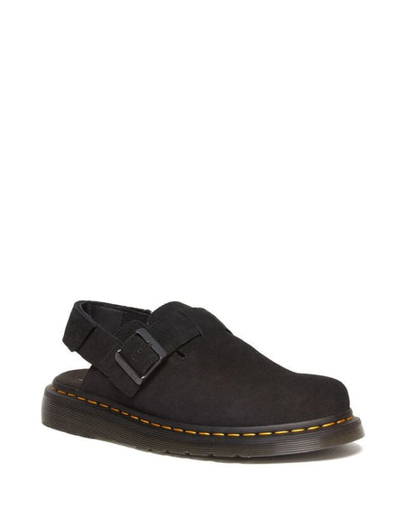 Tongs  de Dr. Martens - Jorge II Black E.H. Suede - EU36 - pour Unisexe - noir - Dr. Martens