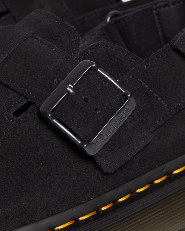 Tongs  de Dr. Martens - Jorge II Black E.H. Suede - EU36 à EU38 - pour Unisexe - noir - Dr. Martens - View 2