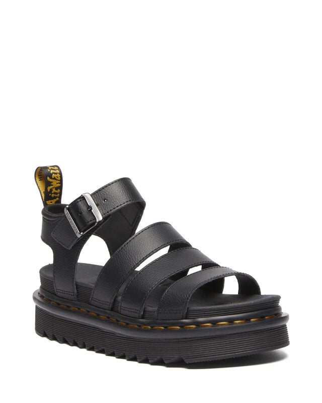 Tongs  de Dr. Martens - Blaire Black Athena - EU36 à EU41 - pour Femme - noir - Dr. Martens