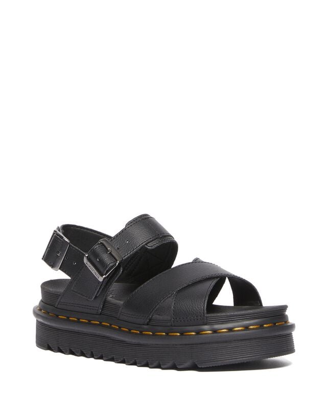Tongs  de Dr. Martens - Voss II Sandal Black Athena - EU36 à EU41 - pour Femme - noir - Dr. Martens