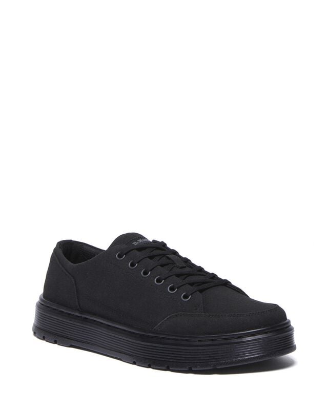 Baskets  de Dr. Martens - Brookline Black Canvas - EU36 à EU37 - pour Unisexe - noir - Dr. Martens