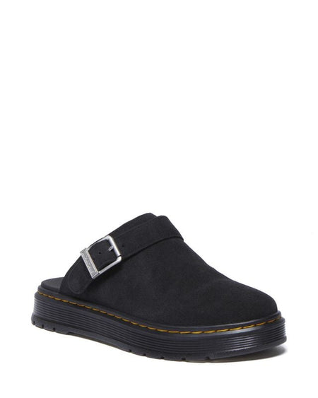 Tongs  de Dr. Martens - Brookline Mule Black Bronx Suede - EU36 à EU46 - pour Unisexe - noir - Dr. Martens