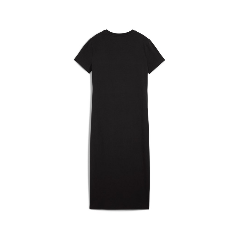 Robe mi-longue  de Puma - WARDROBE ESS Midi Cut-Out Dress - XS à M - pour Femme - noir - Puma - View 2