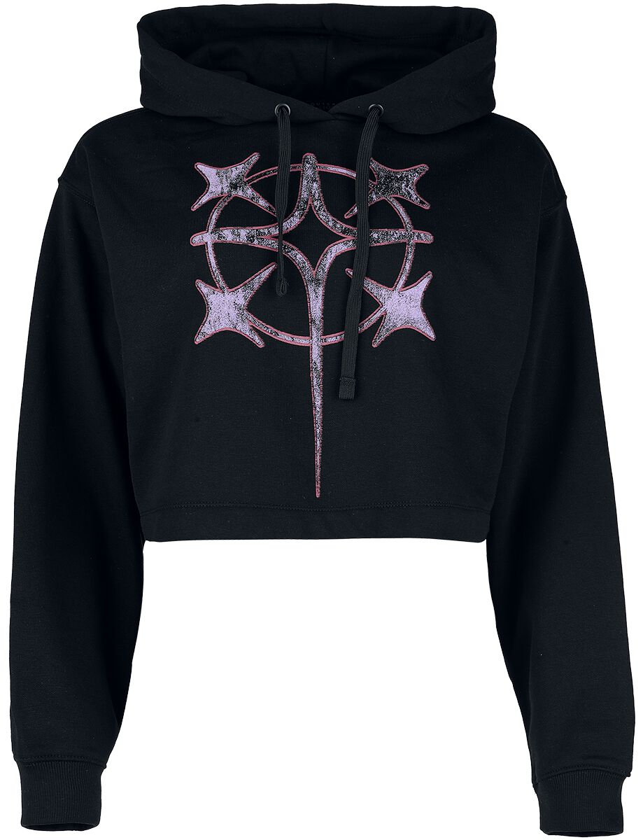 Sweat-shirt à capuche Gothic de Outer Vision - Magic Wand - S à XL - pour Femme - noir - Outer Vision