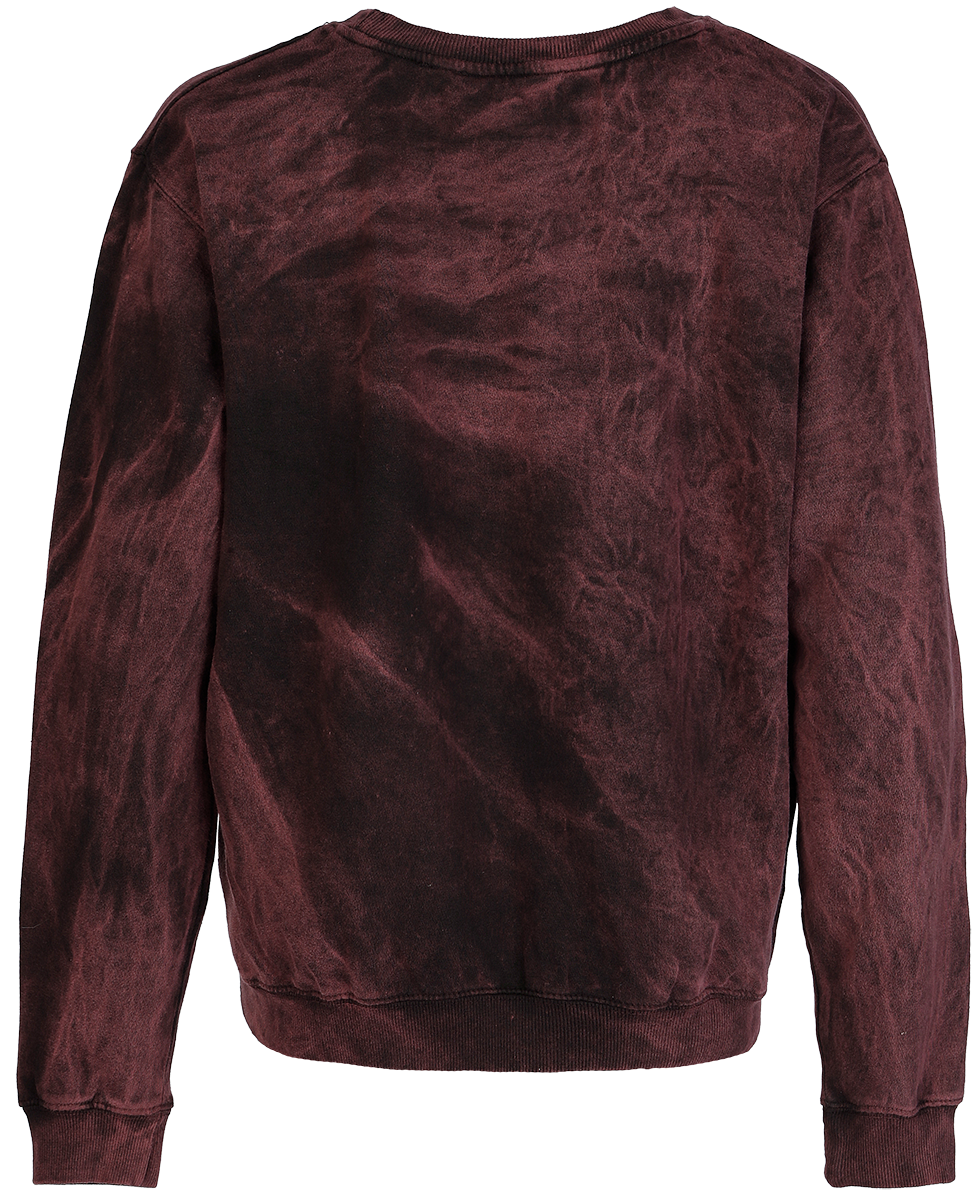 Sweat-shirt  de Alchemy England - Spring Heeled - S à XXL - pour Femme - noir/rouge - Alchemy England - View 2
