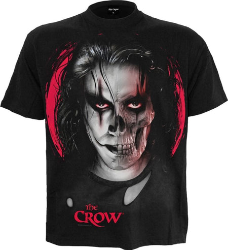 T-Shirt Manches courtes  de The Crow - Skullface - S à L - pour Homme - noir - The Crow