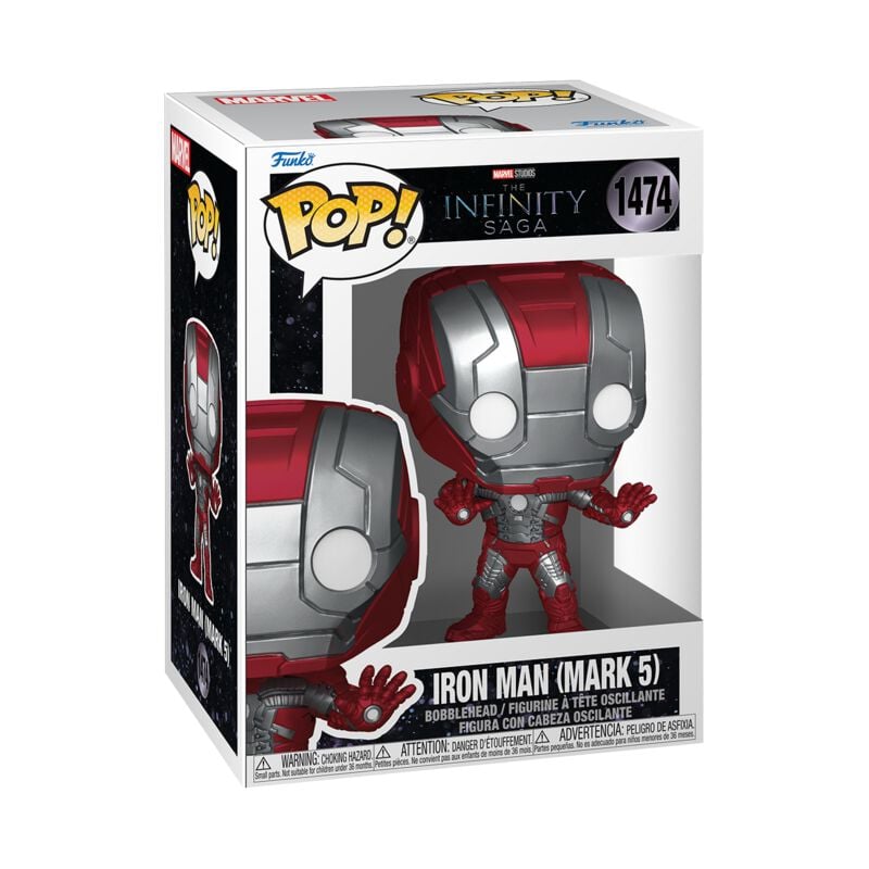 Iron Man - Iron Man (Mark 5) - Funko Pop! n°1474 - Funko Pop! - Funko Shop Europe - Iron Man