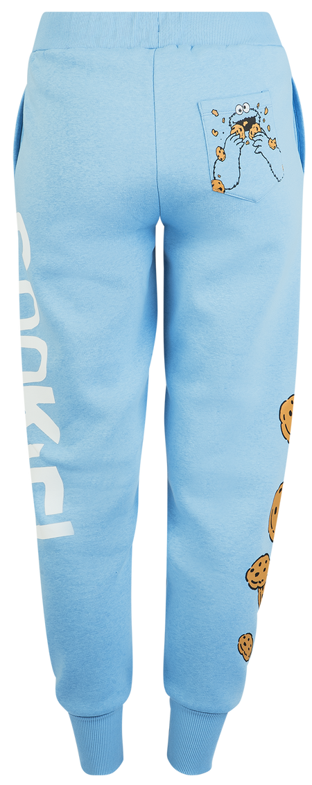 Bas de survêtement  de Sesame Street - Krümelmonster - Cookie - S à 3XL - pour Femme - bleu - Sesame Street - View 2