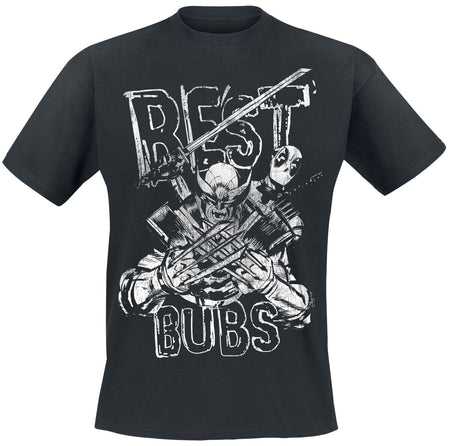 T-Shirt Manches courtes  de Deadpool - Best Bubs - M à XXL - pour Homme - noir - Deadpool